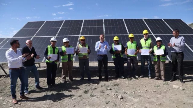 Neuquén ya tiene su primer parque de energía solar