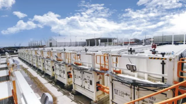 Contenedor cisterna.